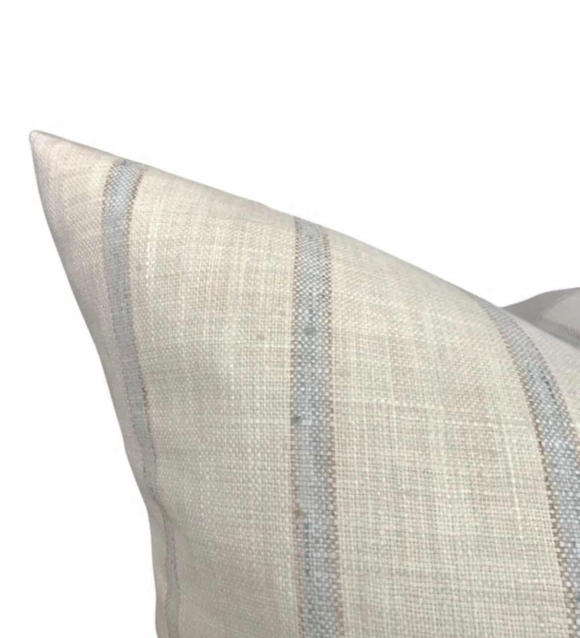 Mineral Blue Linen Pillow