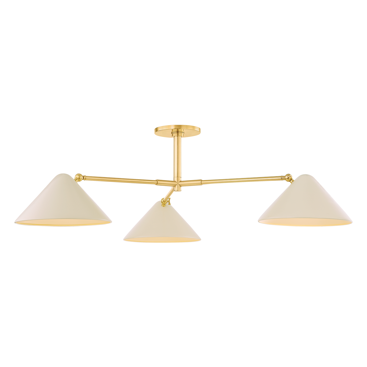 Sonjia Flush Mount | Mid-Century Modern Ceiling Light