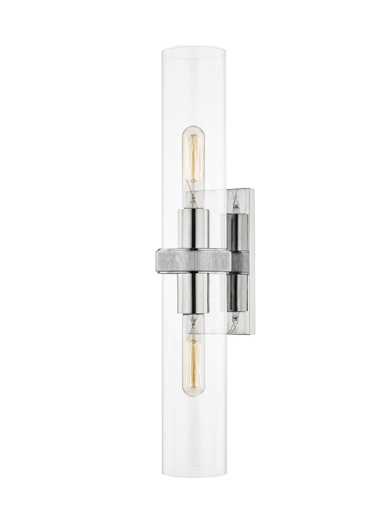 Briggs II Wall Sconce Nickel: A Modern Twist on Classic Elegance