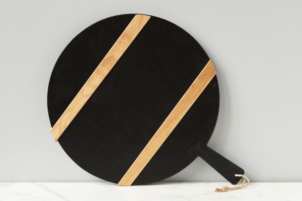 Spectrum Collection: The Black Mod Charcuterie Board (2024). White Background